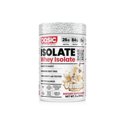 Basic Supplements Isolate 908g - Vanilla