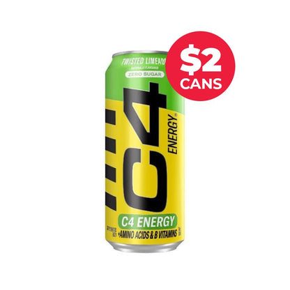 $2 Cellucor C4 Energy RTD 473ml- Twisted Limeade