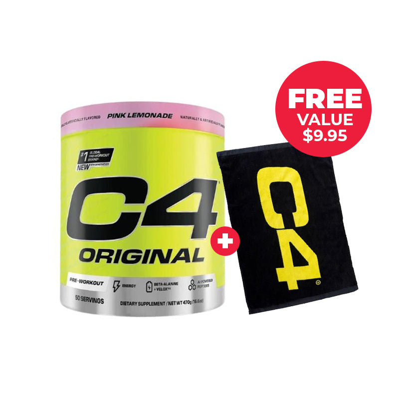 Cellucor C4 Original-ID + FREE Towel | Value $9.95