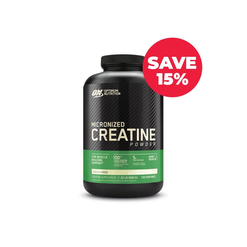 SAVE 15% Optimum Nutrition Micronized Creatine