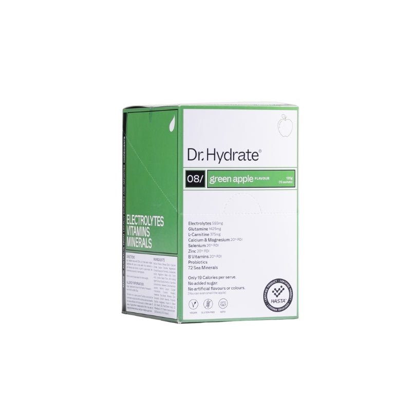 Dr Hydrate Green Apple Sachets