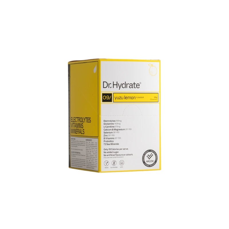 Dr. Hydrate Sachet Pack - Yuzu Lemon