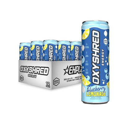 EHP Labs Oxyshred RTD Blueberry Lemonade Box of 12