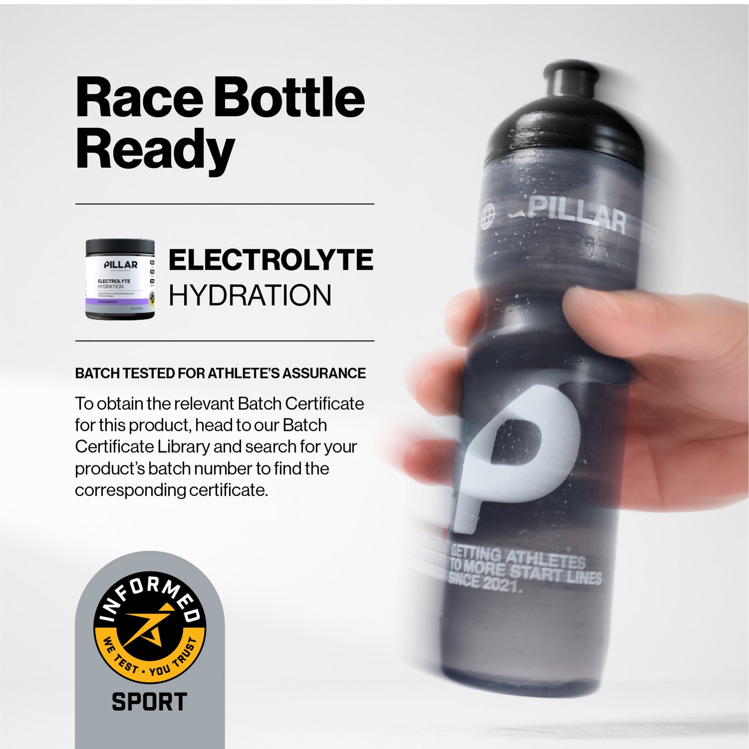 Pillar Electrolyte Hydration Pillar Performance