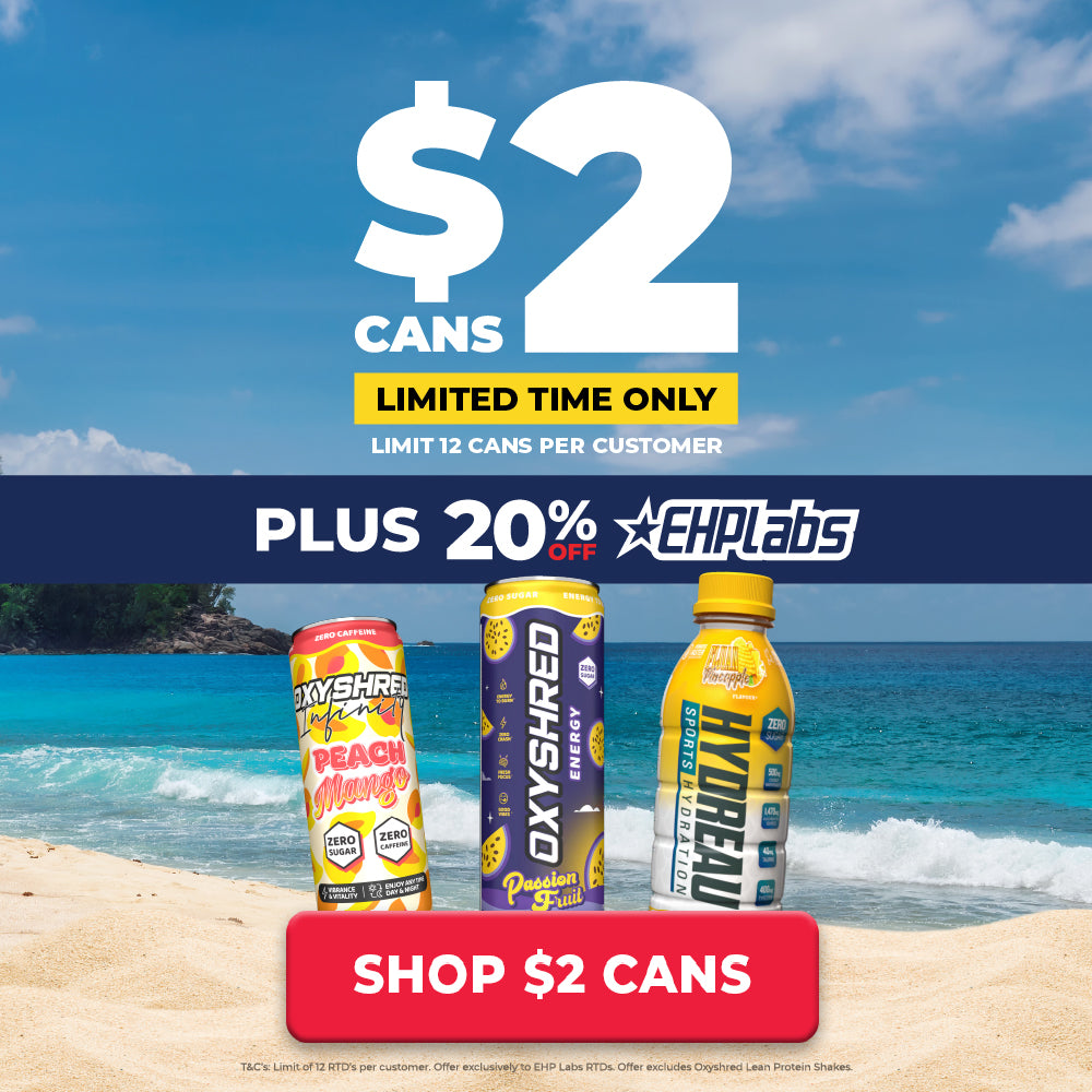 $2 CAN DAY | EHP Labs + 20% OFF the entire range