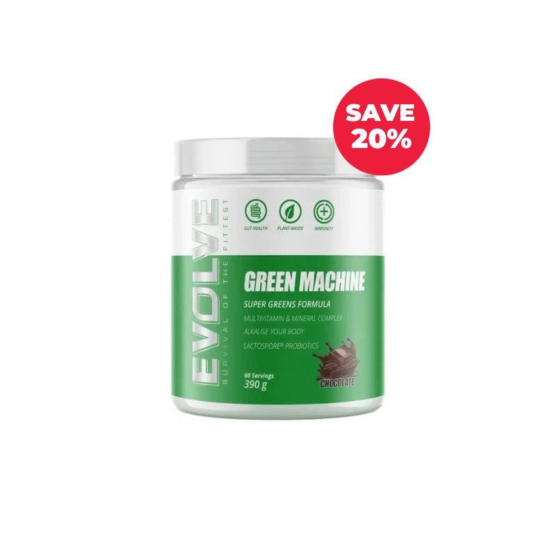 Evolve Green Machine Super Greens Formula Evolve Nutrition