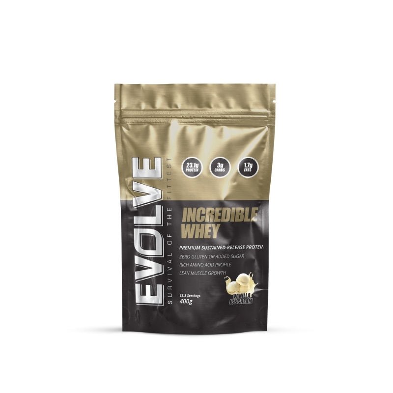 Evolve Incredible Whey 400g Vanilla