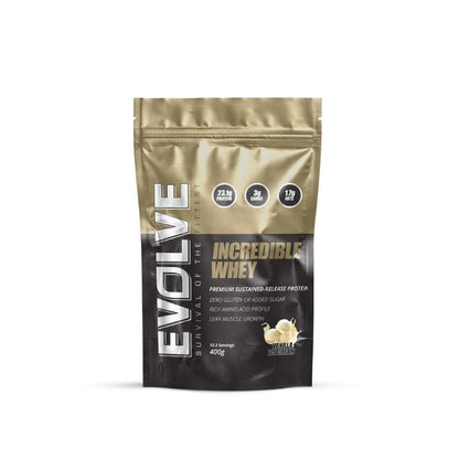 Evolve Incredible Whey 400g Vanilla