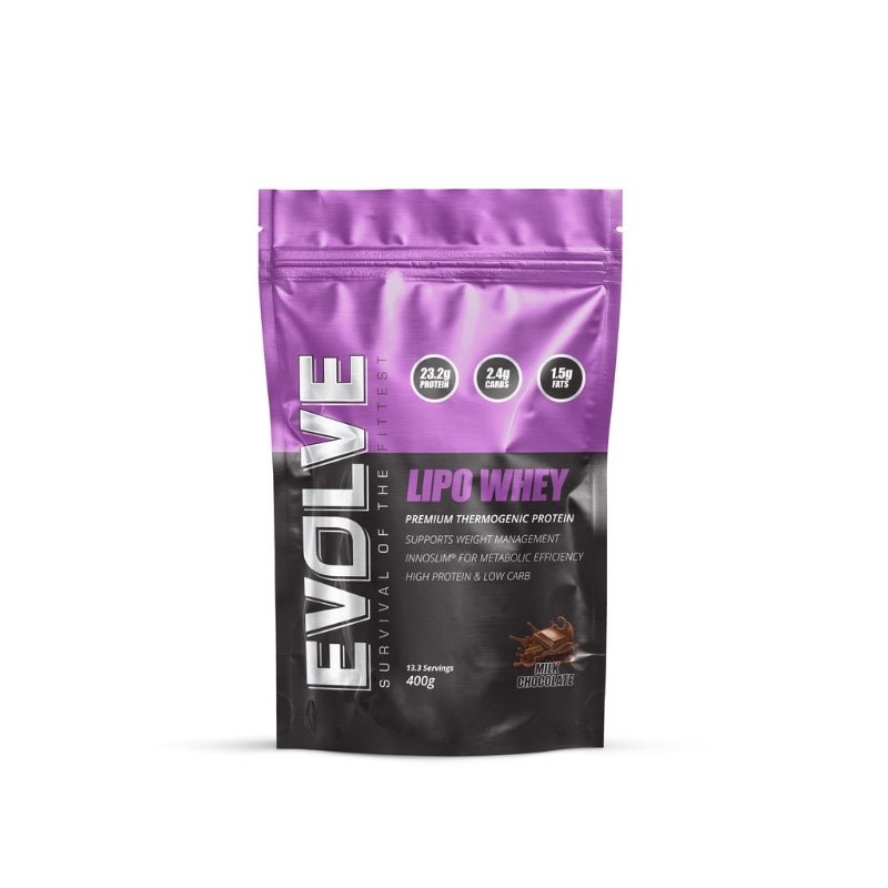 Evolve Lipo Whey 400g Milk Chocolate