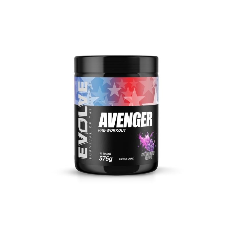 Evolve Avenger Pre Workout - Bubblegum Grape