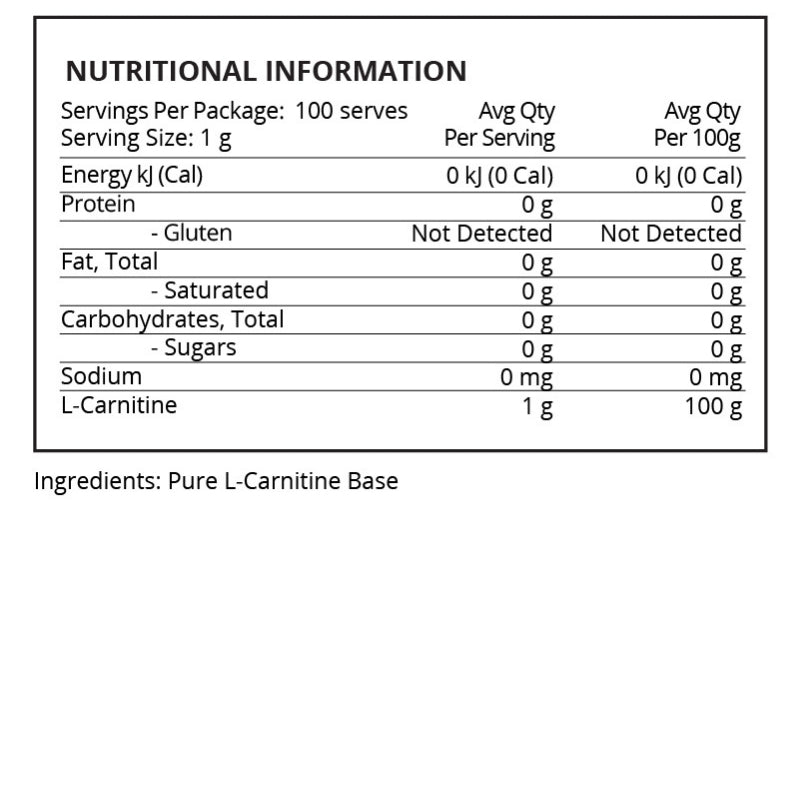 evolve l carnitine Evolve L-Carnitine