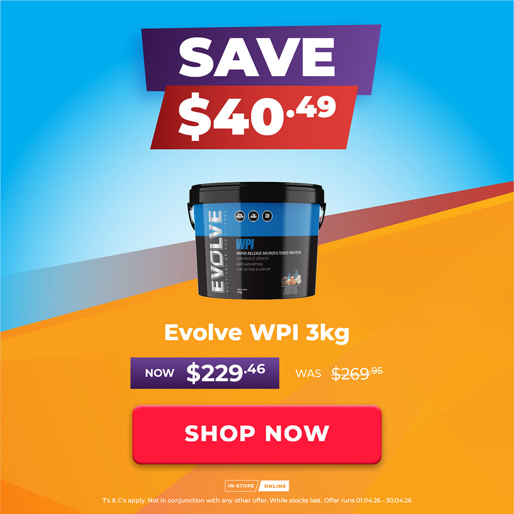 SAVE $40.49 Evolve Nutrition WPI