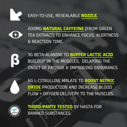 FUELR Caffeinated Gel 60ml Key Features