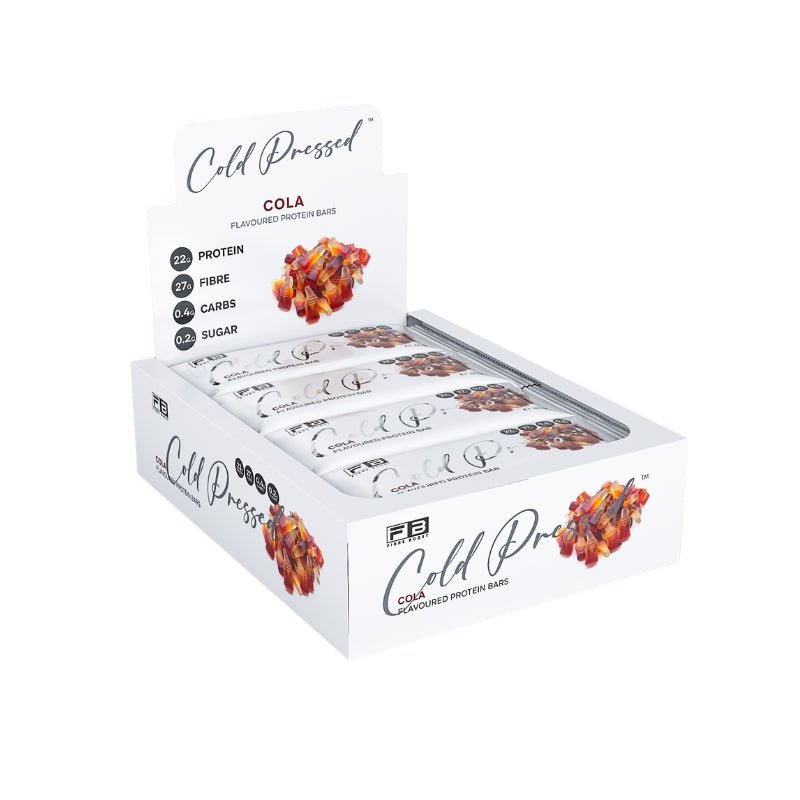 Fibre Boost Cold Pressed Bars - Box of 12 Fibre Boost - Cola