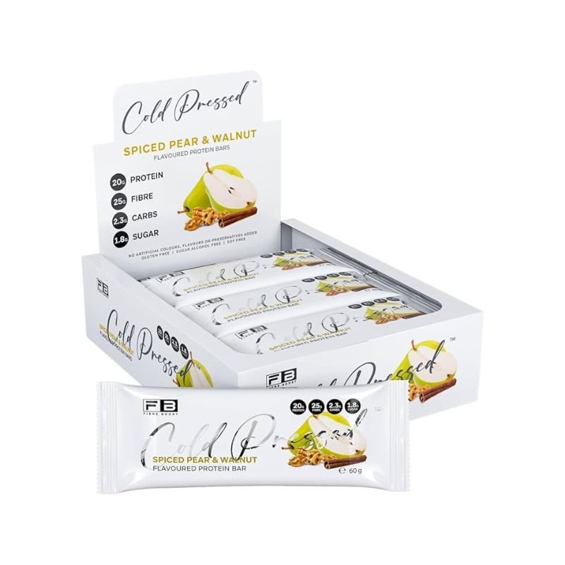 fibre boost cold pressed protein bar box of 12 reviews Cold Pressed Protein Bar Review: Taste & Benefits