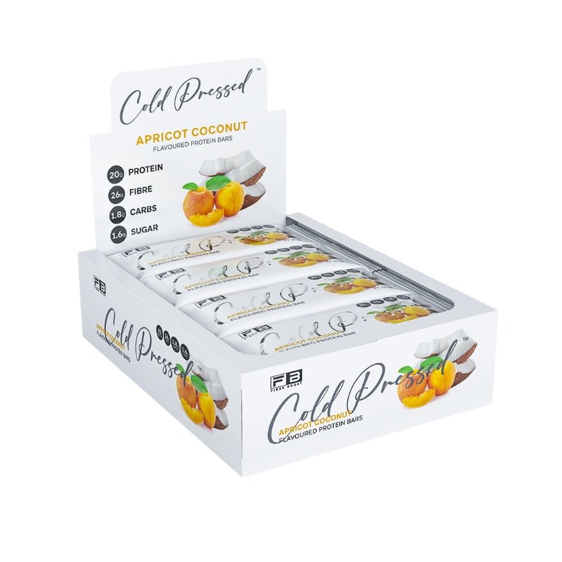 Fibre Boost Cold Pressed Bars - Box of 12 Fibre Boost