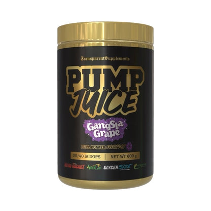 Transparent Supplements Pump Juice Transparent Supplements