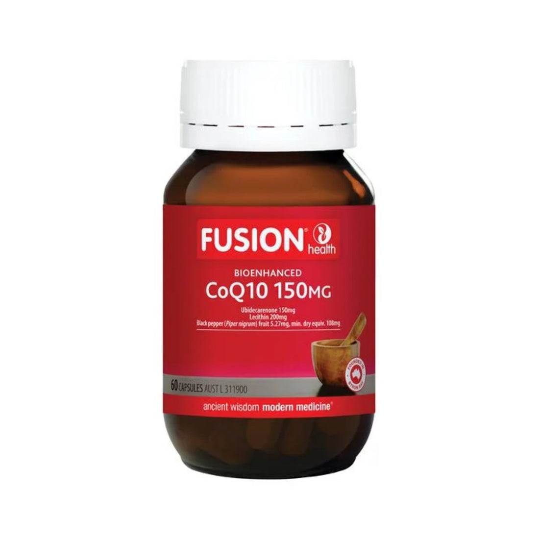 Fusion Health Coq10 150gm Vitamins and Health