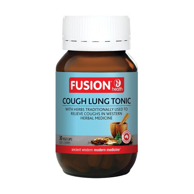 Fusion Health Cough Lung Tonic Capsule Vitamins and Health