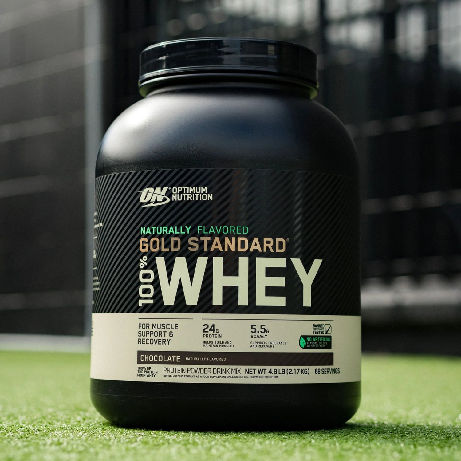Optimum Nutrition Naturally Flavoured Gold Standard 100% Whey Protein Powder