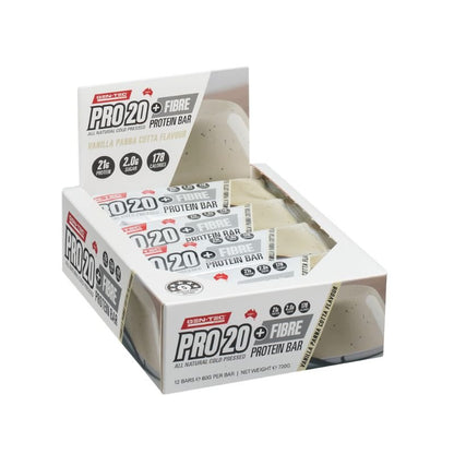 Gen-Tec Pro 20 + Fibre Protein Bar 60g Gen-Tec Nutrition