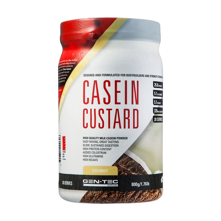 Gentec Casein Custard Protein Powder Casein