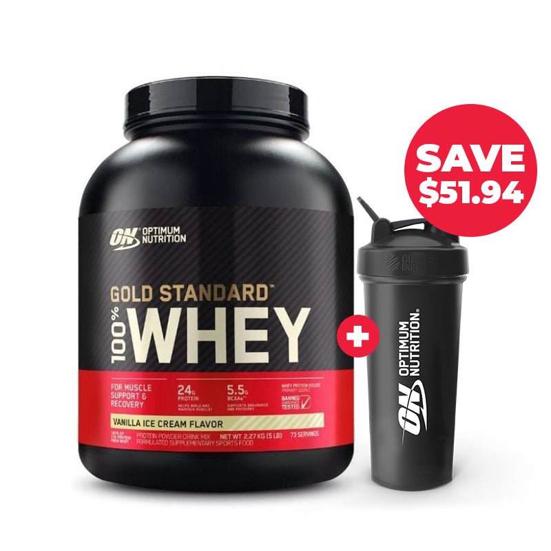 SAVE 20% - Optimum Nutrition Gold Standard 100% Whey