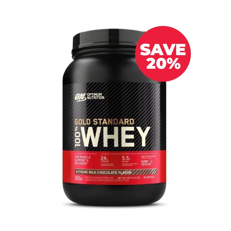 Gold Standard Whey Extreme Milk Chocolate 2lb SAVE 20%