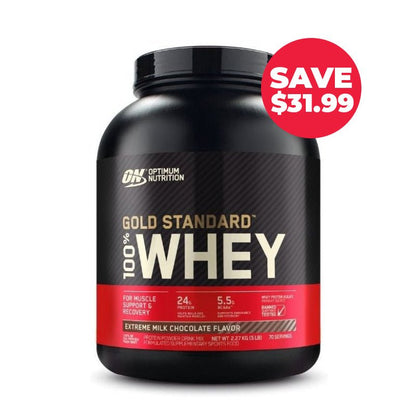 Gold Standard Whey Extreme Milk Chocolate 5lb SAVE $31.99