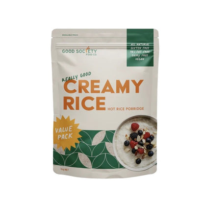 Good Society Food Co Creamy Rice 1kg Unflavoured
