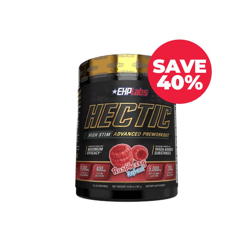 EHP Labs Hectic Pre-Workout 15/30 Serve Clearance Online Clearance