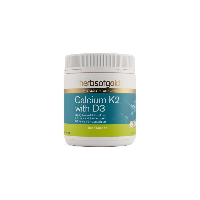 Herbs of Gold Calcium K2 with D3