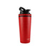 Ice Shaker Stainless Steel Bottle - Red