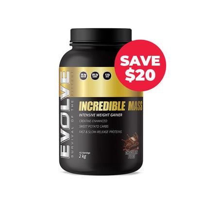 Evolve Incredible Mass Evolve Nutrition