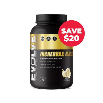 Evolve Incredible Mass Evolve Nutrition