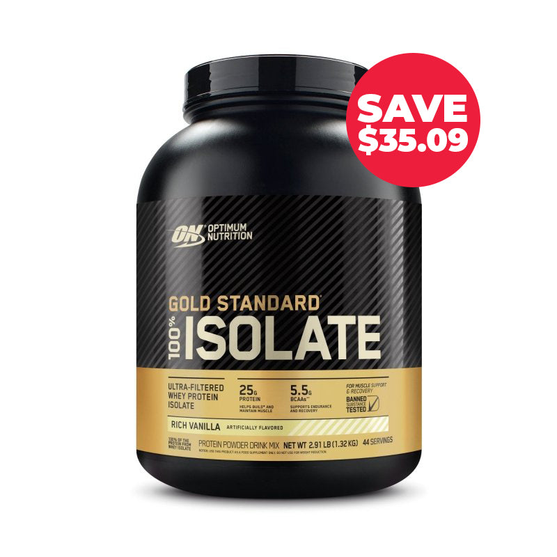 SAVE $35.09 Optimum Nutrition Gold Standard Isolate