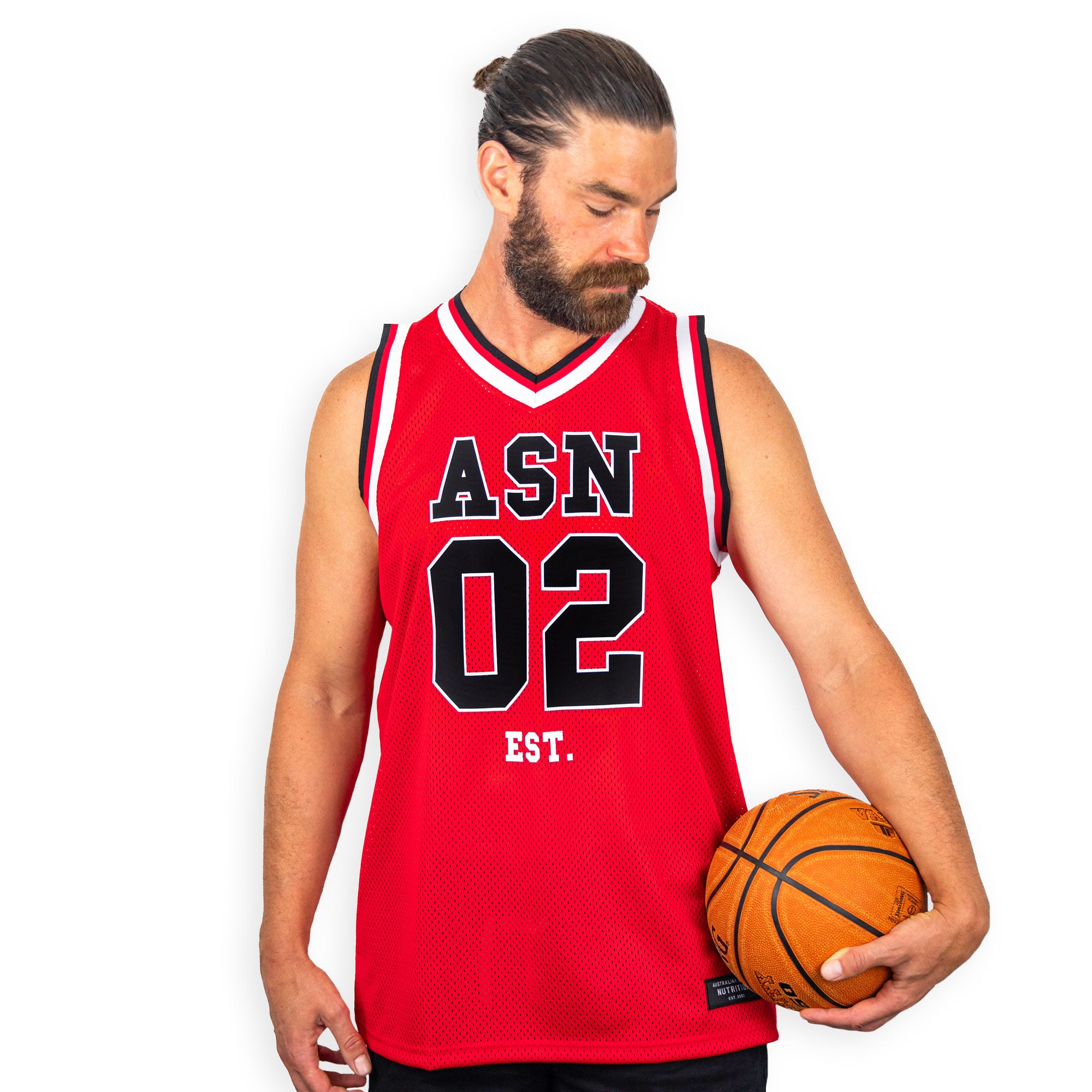 Australian Sports Nutrition Basketball Jersey Est 02