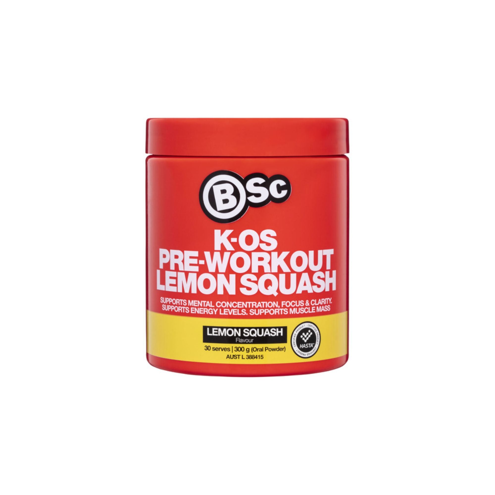 K-OS Pre Workout - Lemon Squash