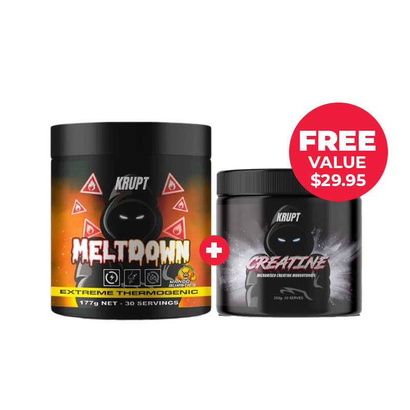KRUPT Meltdown + FREE Creatine | Value $29.95