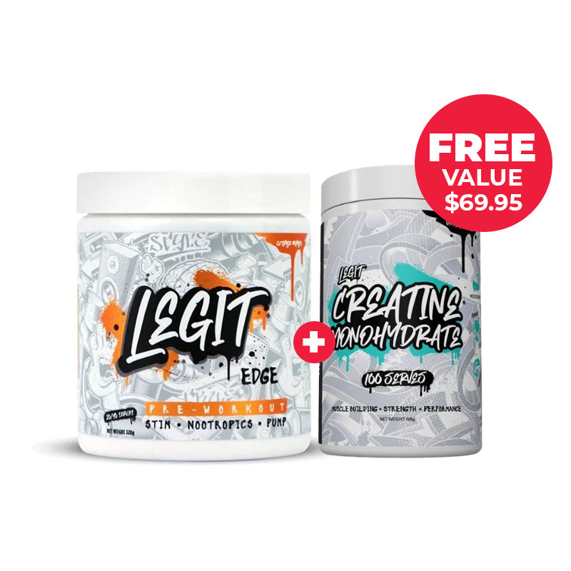 Legit Edge + FREE Creatine | Value $69.95