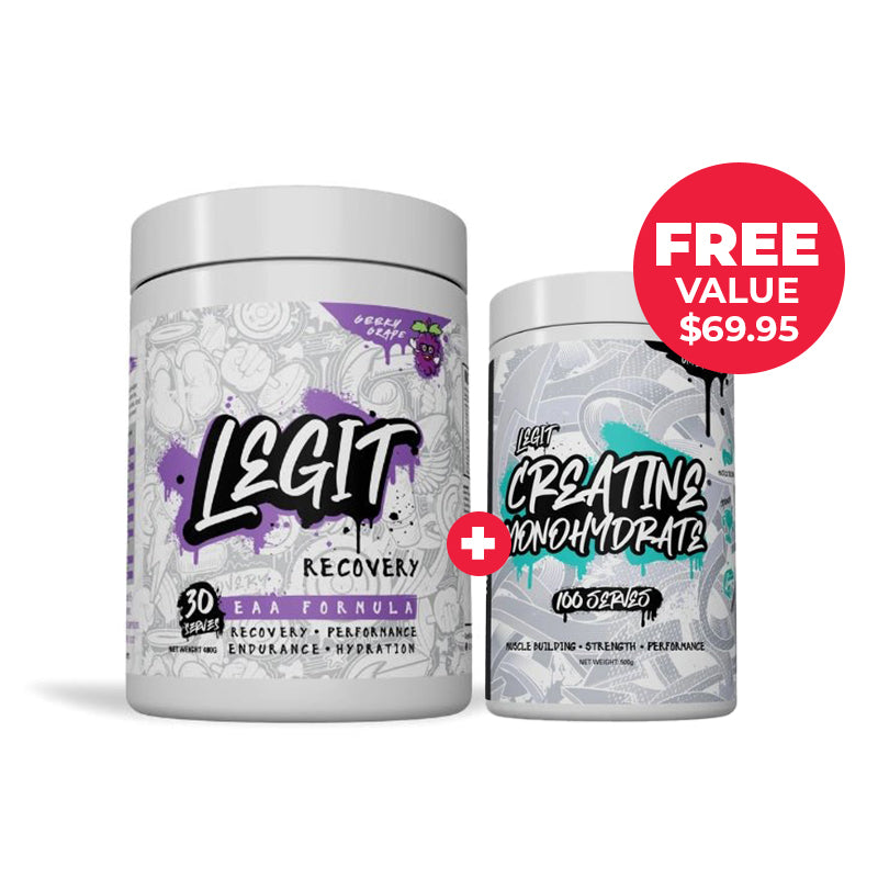 Legit Recovery + FREE Creatine | Value $69.95