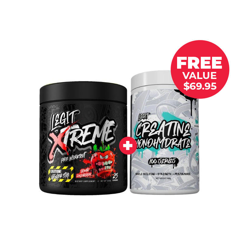 Legit Xtreme + FREE Creatine | Value $69.95