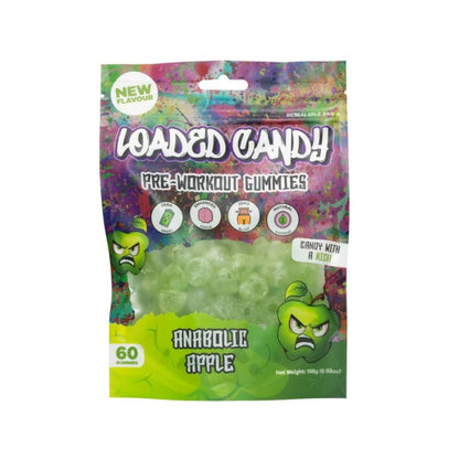 Loaded Candy Pre-Workout Gummies - Apple