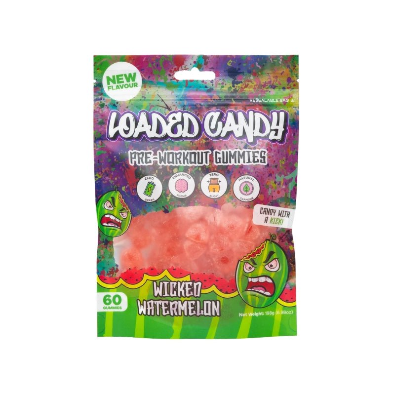 Loaded Candy Pre-Workout Gummies - Watermelon