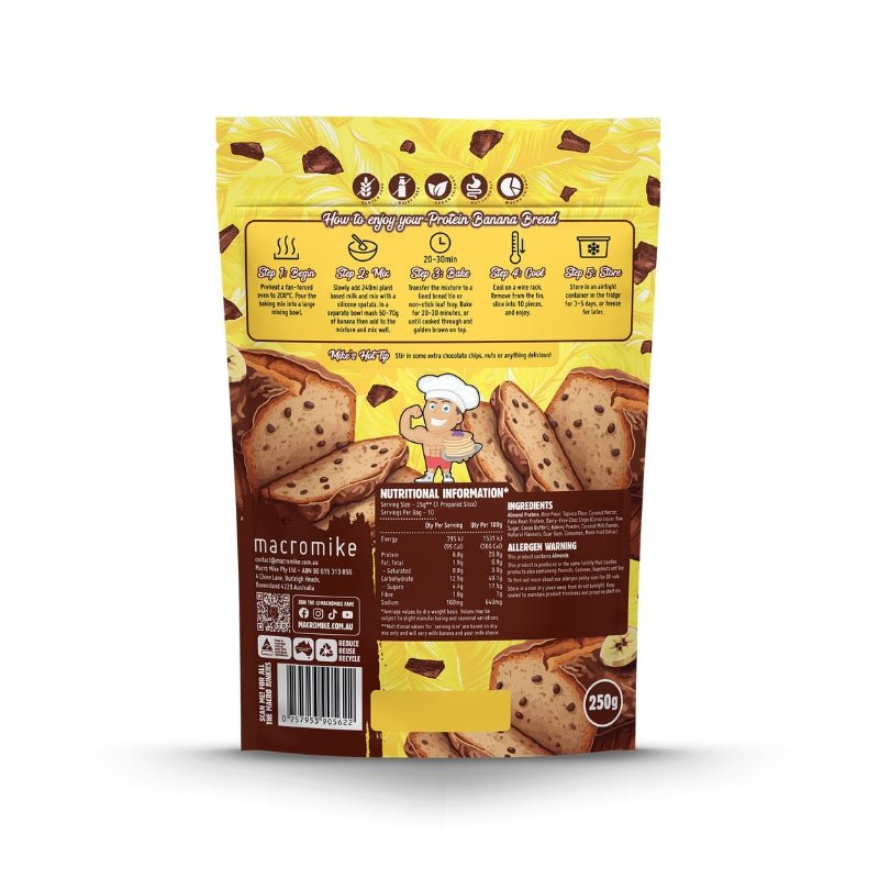 Macro Mike Pancake Baking Mix - Chop Chip Rear