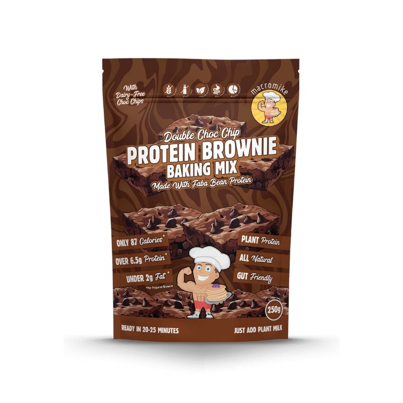 Macro Mike Brownie Baking Mix - NEW Packaging