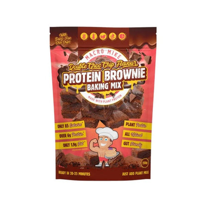 Macro Mike Brownie Baking Mix - OLD Packaging