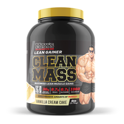 Maxs Supplements Clean Mass Protein Powder Mass Gainer