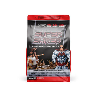 Maxs Supplements Pro Series Super Shred 1.8kg Mocha