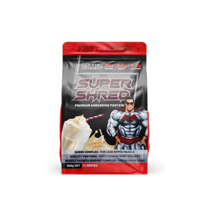 Maxs Supplements Pro Series Super Shred 900g Vanilla